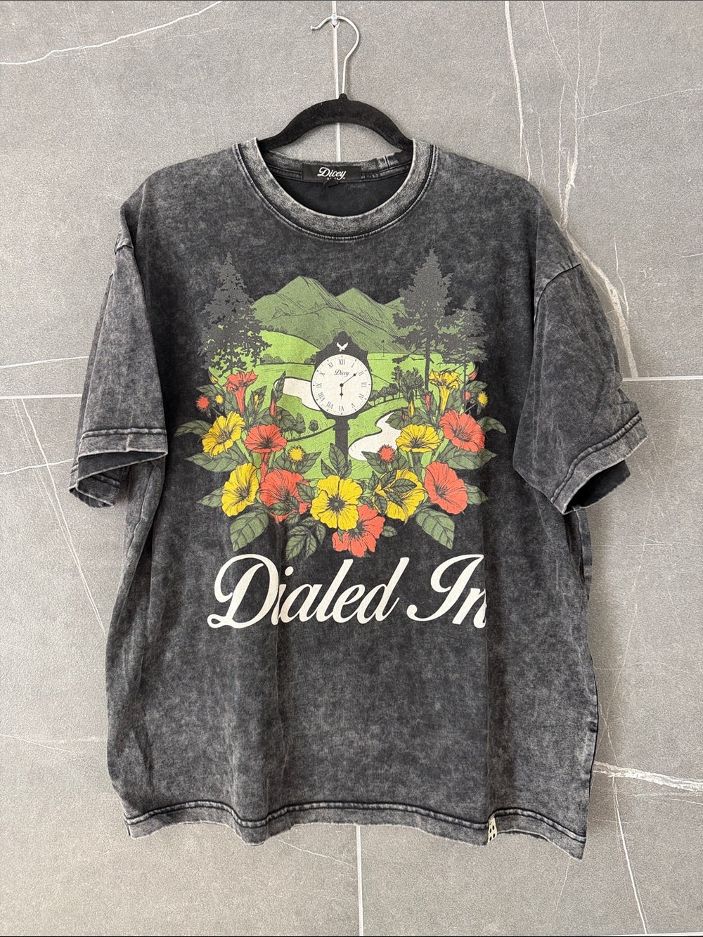 Dicey Golf Dialed In Graphic Tee - Men’s Large